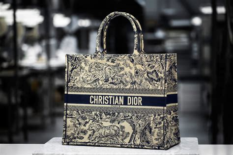 toile jean logo dior